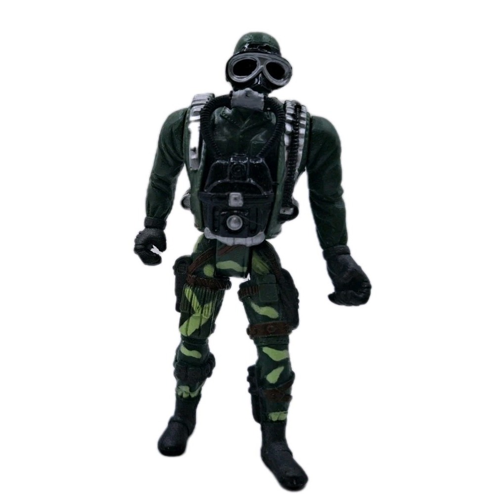 CHAP MEI HK Designs Scuba Diver Soldier Camo Figure  4" Articulated
